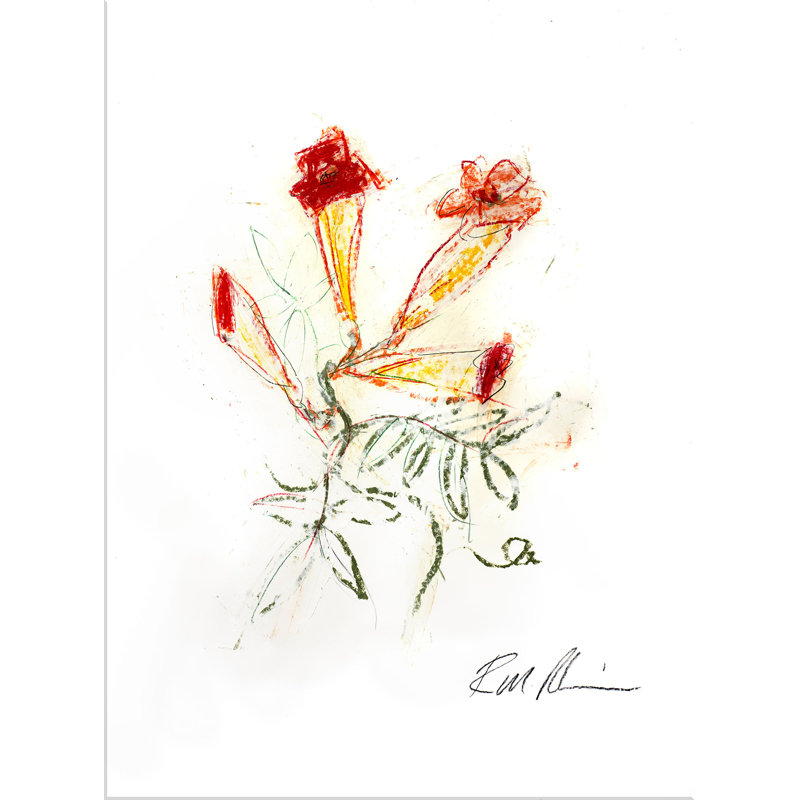 Trumpet Flower Print