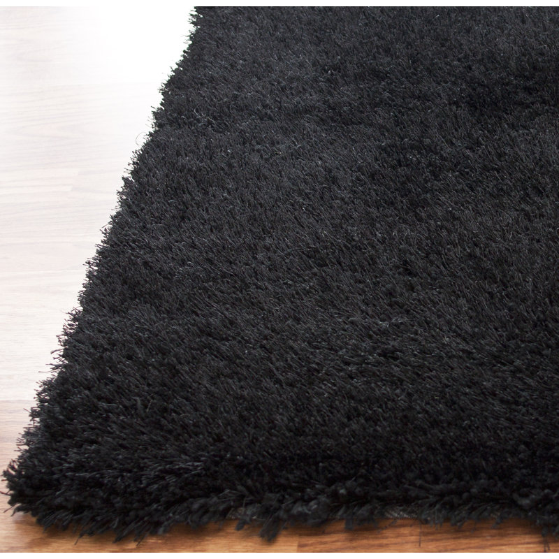 Tapis noir moelleux Funky, Rectangle 3 pi x 5 pi