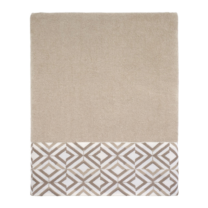Linen and Ivory Cotton Fingertip Towel Set