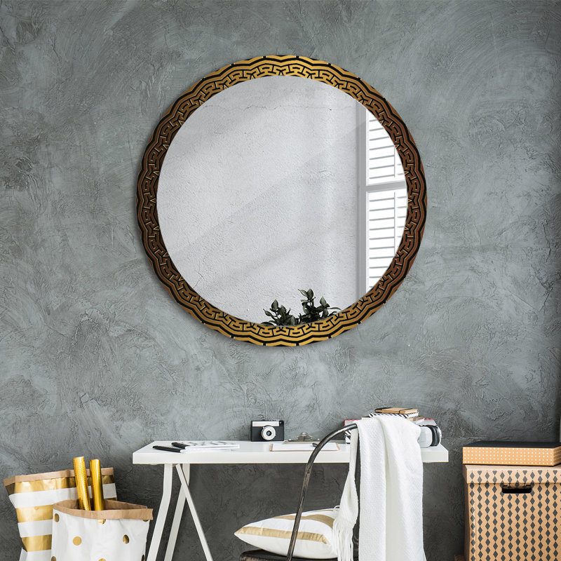 Huldar Glass Flat Wall Mirror