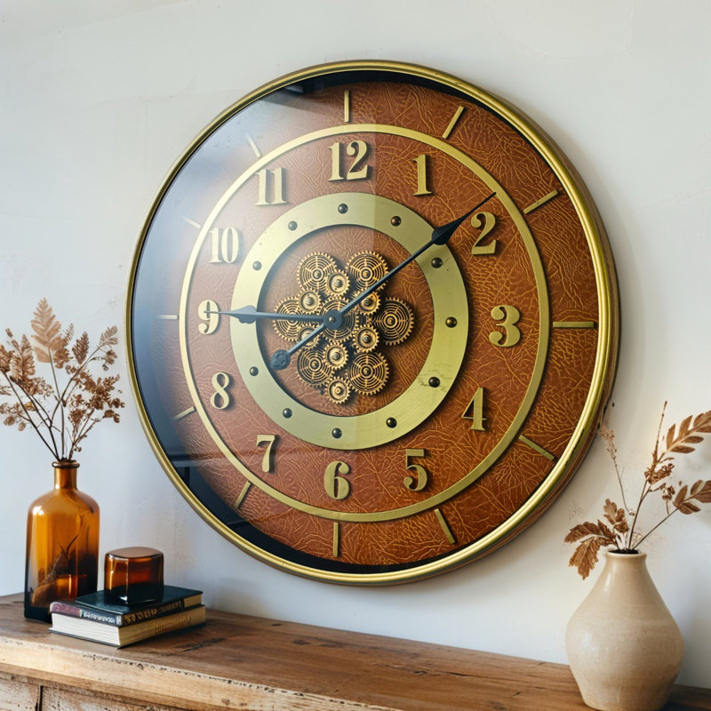 Metal Wall Clock