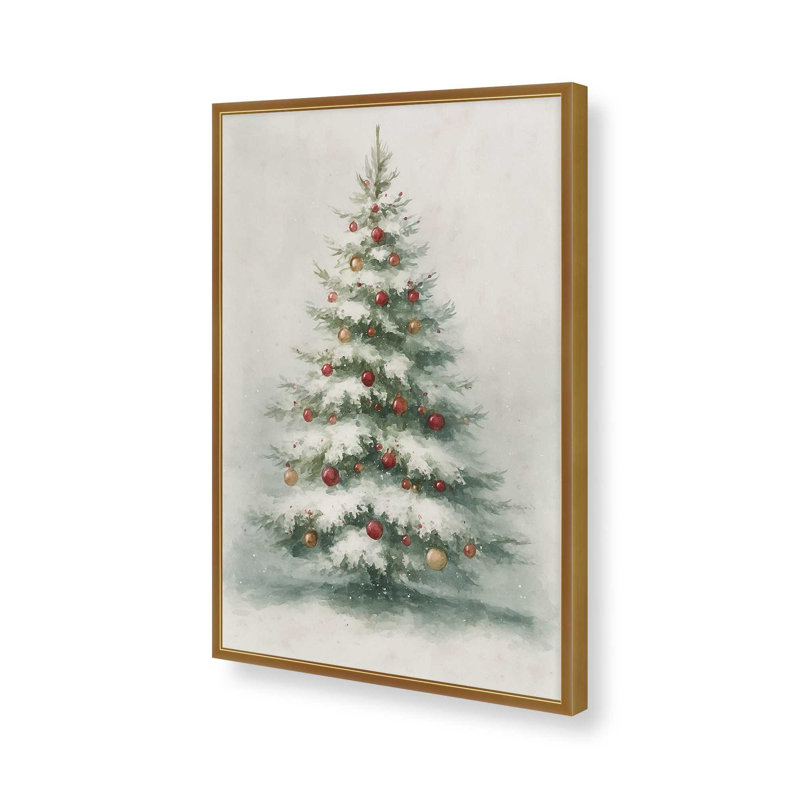 Reproduction d'art Evergreen Glow, 12 po x 16 po, Or poli