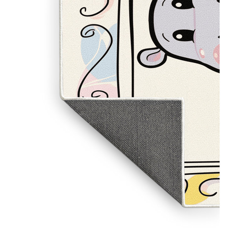 Tapis pour enfants East Urban Home, Tapis de couloir 2 pi x 4 pi