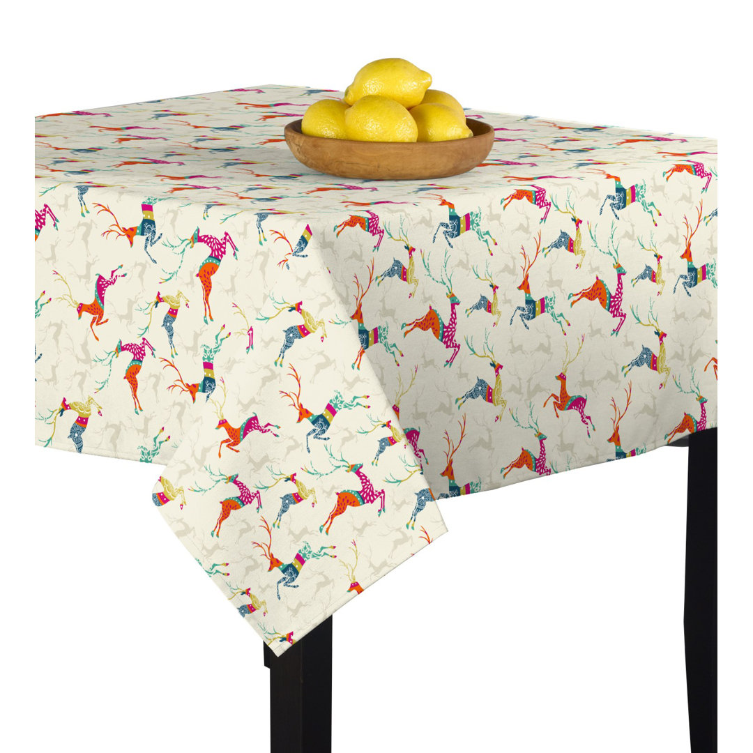 Starkvale Geometric Square Tablecloth East Urban Home 