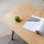 Table basse en chêne massif avec rangement double couche - 100% bois massif, 31,5 po-976099701