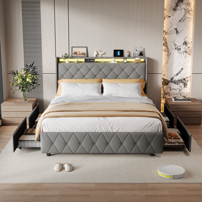 Upholstered Bed