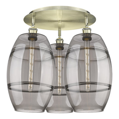 Dundrod Glass Flush Mount