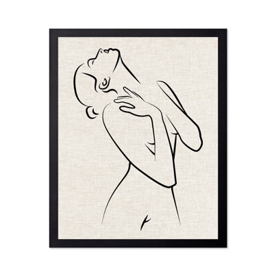 Contour de femme n ° 1