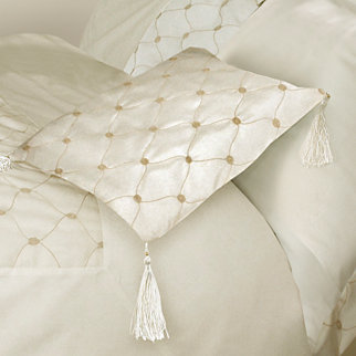 Geometric Square Cushion