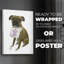 «Love and Boxer» - Impression sur toile seulement - non encadrée-1907243490