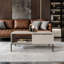 Four Leg Coffee Table with Storage-1261974756