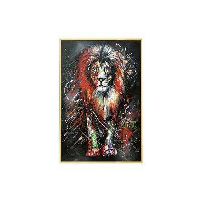 Single Picture Frame Painting on Canvas