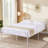 Queen Bed Frame Metal Platform Bed Frame with Headboard & Footboard,  Mattress Foundation ,No Box Spring Needed-657661342-558640282