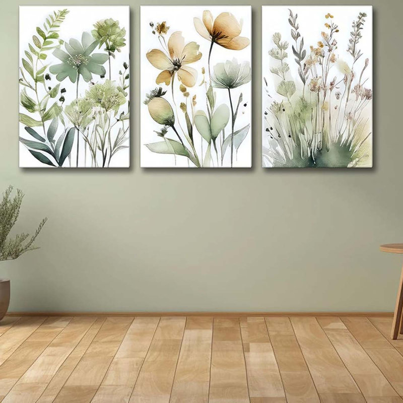 3 Piece Wrapped Canvas Print