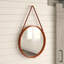 Miroir mural en cuir-332521939