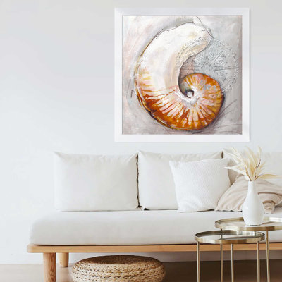 «Shell Medley V», reproduction de peinture acrylique