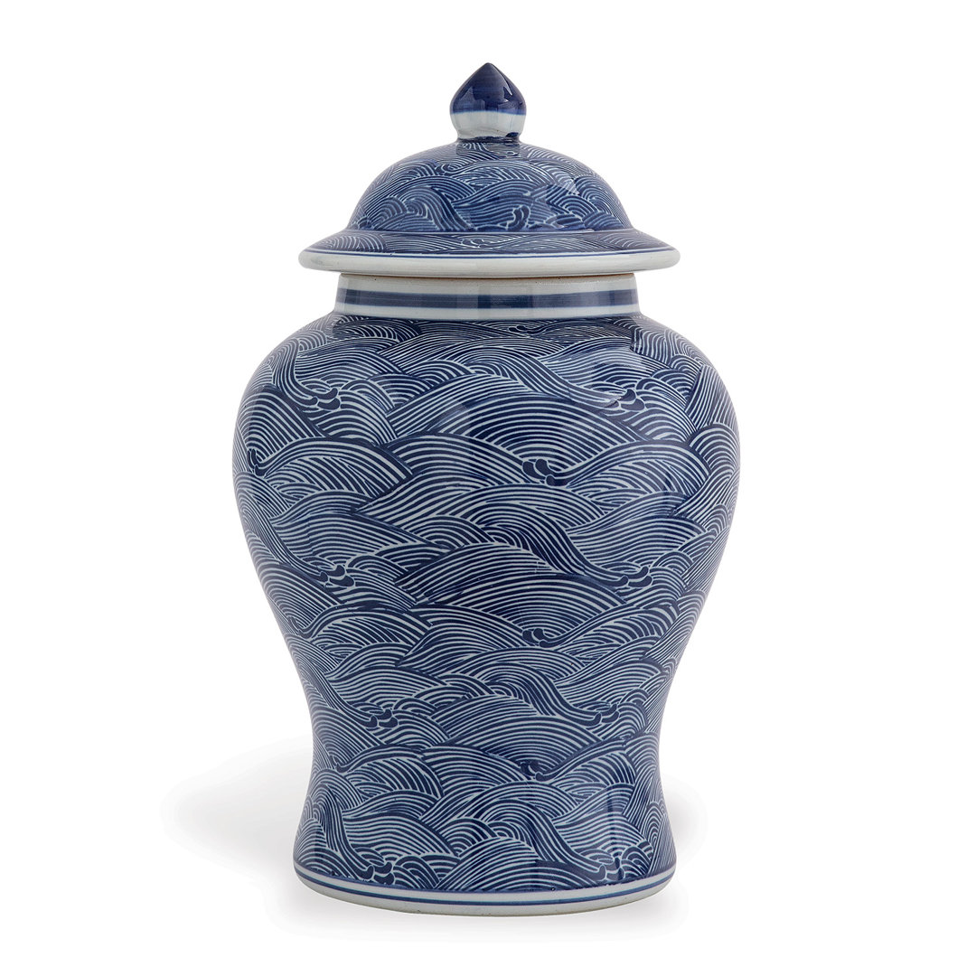 Aegean Handmade Ceramic / Porcelain Ginger Jar Port 68
