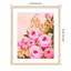 «Vibrant Roses II» par Grace Popp, impression sur bois encadrée-248534814