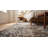 Gray Hand Knotted Wool Lt. Gray B.G.E. Contemporary Abstract 8' x 10' Area Rug