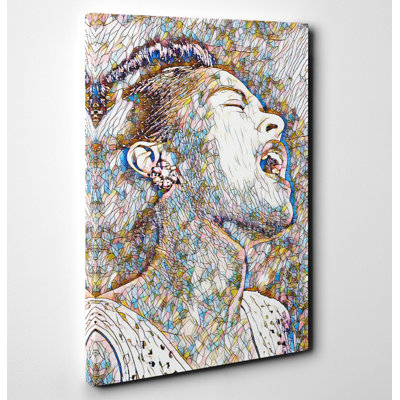 Billy Holiday - Wrapped Canvas