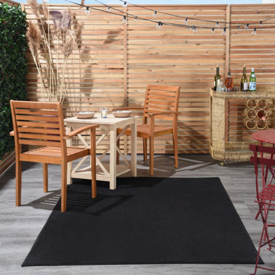 Nourison Essentials Black Area Rug