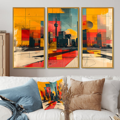Tiphaine - ensemble d'impressions murales City Toronto