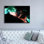 «Inverted Abstract Colorful Flows 18» par Irena Orlov, impression sur toile giclée sur toile