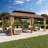 20 Ft. W x 12 Ft. D Hardtop Gazebo with Aluminum Frame, Galvanized Steel Double Roof, Permanent Outdoor Pavilion with Curtains & Netting, Heavy Duty for Patio, Lawn, Deck, Backyard-132921693