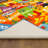 United States Map Educational Learning Game Play Non Slip Kids Rug Carpet Classroom Playroom Mat-22600032