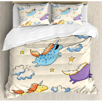 Unicorn Quilt Set