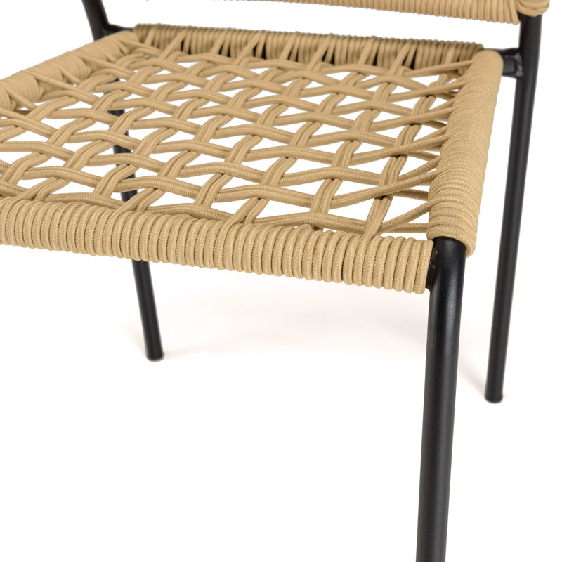 Candance Stacking Patio Dining Side Chair