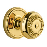 Grandeur Georgetown Rosette Double Dummy with Parthenon Door Knob