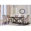 Chaise d'appoint blanc cassé Miradie