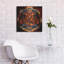 17 Stories «Devil Fire Service Logo» par Flyland Designs, art mural en métal-1722322131