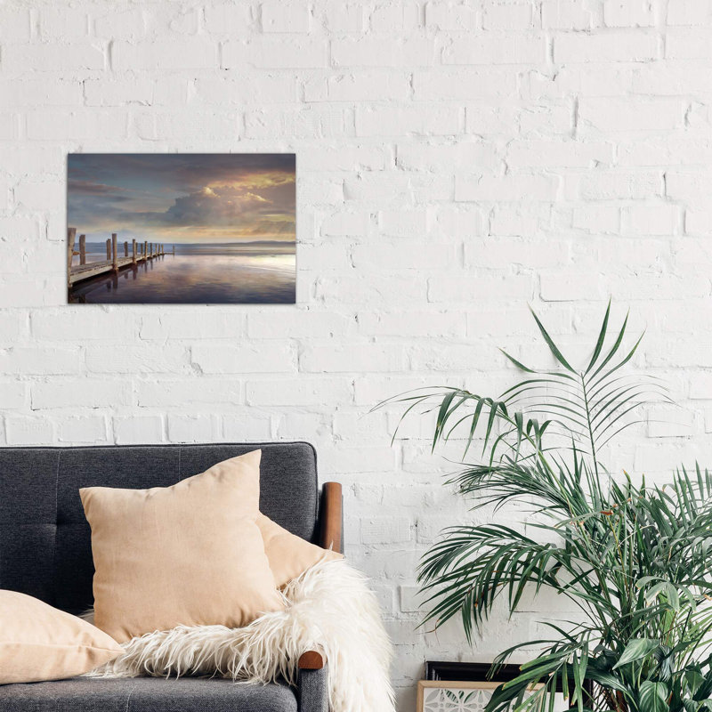Evening Reflection - Wrapped Canvas Print, 101.6 cm H x 66.04 cm W x 3.175 cm D