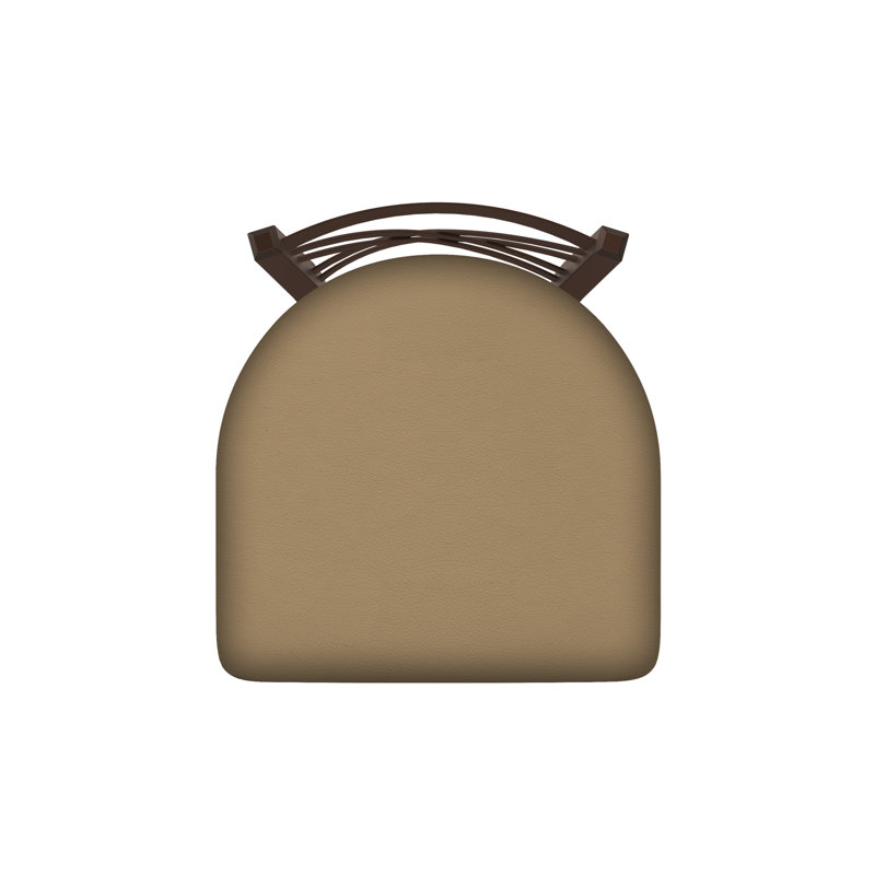 Tabouret pivotant XL 820 Catalina, Bronze, Vinyle - sable Canter, Tabouret de comptoir (siège d'une hauteur de 25 p