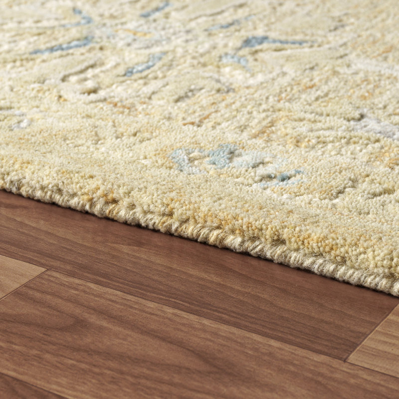 Tapis d'intérieur en laine touffeté à la main Traditional, Rectangle 2 pi x 3 pi