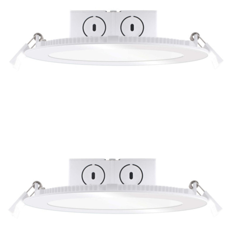 6'' Dimmable IC Rated LED Canless Recessed Lighting Kit