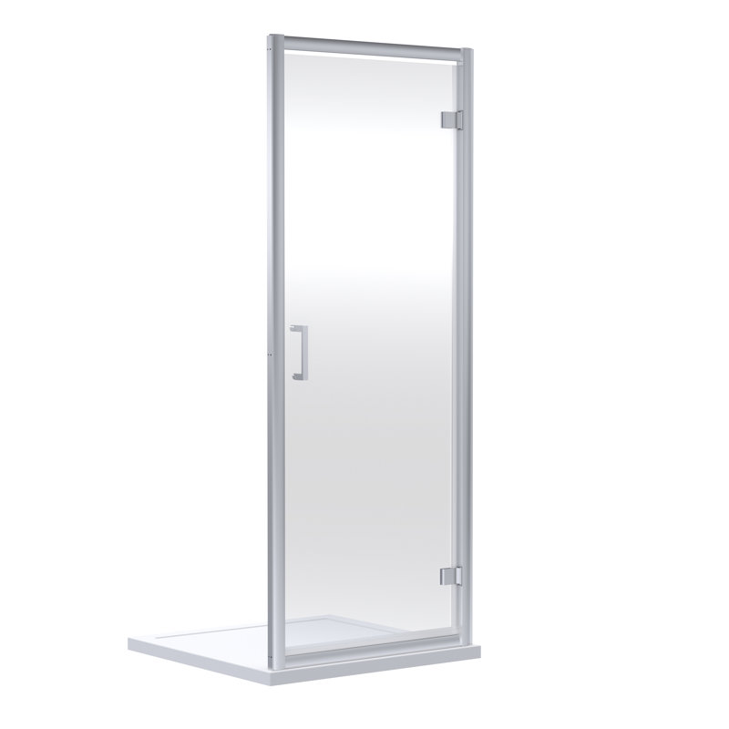 Rene 1900 x 800mm Hinged Shower Door, Chrome
