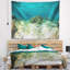 Grunts de polyester en shore de mer avec tapisserie baracuda avec accessoires suspendus inclus-28489695