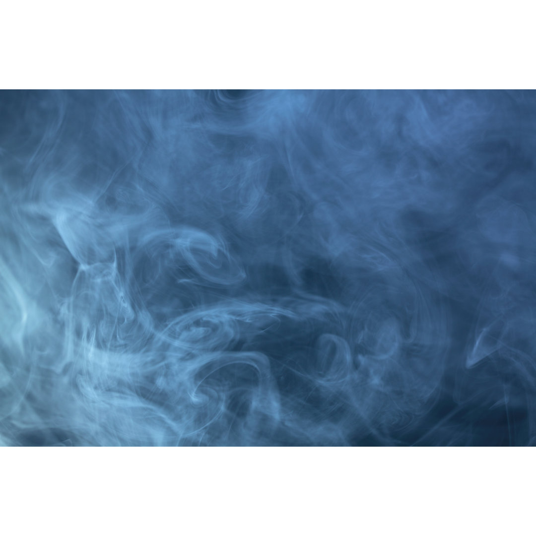 Cold Blue Smoke von Floriana - Drucken