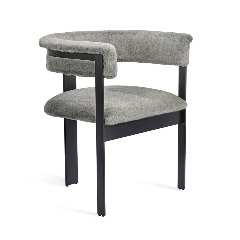 Darcy Upholstered Arm Chair, Pewter