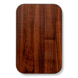John Boos Walnut 4 Cooks Cutting Board for Kitchen Prep, 12" x 8" x 1" Thick
