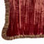 Housse de coussin en velours uni