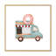 Art rétro sur toile, Donut Van Kiosk-479054816-479054821