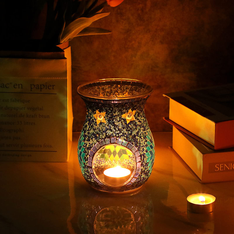 Ossineke Glass Tabletop Wax Warmer