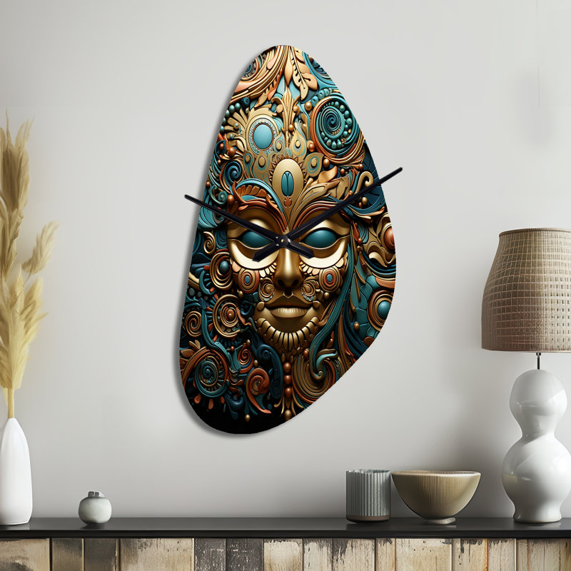 Horloge murale asymétrique Mexique, Moyenne