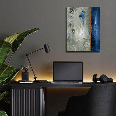  «Beach Port 1» par Svetlana Aleynikova, art mural en verre acrylique, 12 po x 16 po