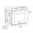 ZLINE 30 in. True Convection Single Wall Oven w/ Air Fry and Self Clean-102144741-102145026