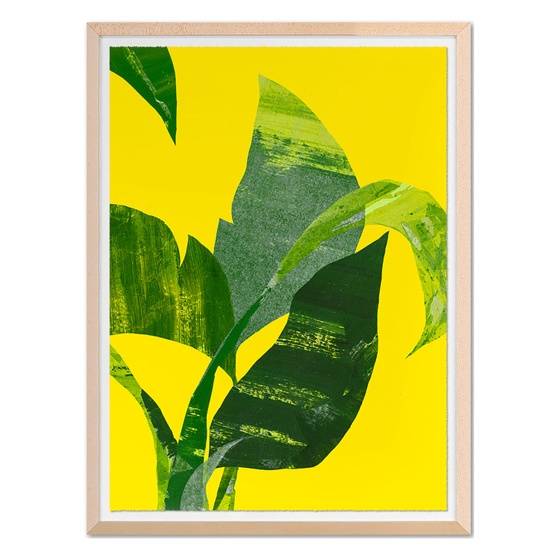 Untitled Print by Jones, Emma, Maple Single Picture Framed, 40'' H x 30'' W